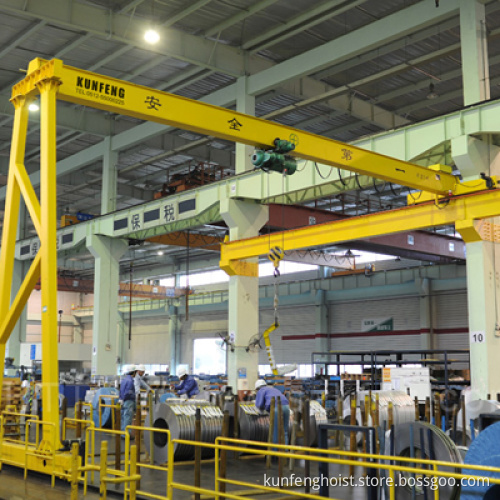 Half-Gantry Crane, Indoor&Outdoor Heavy Duty